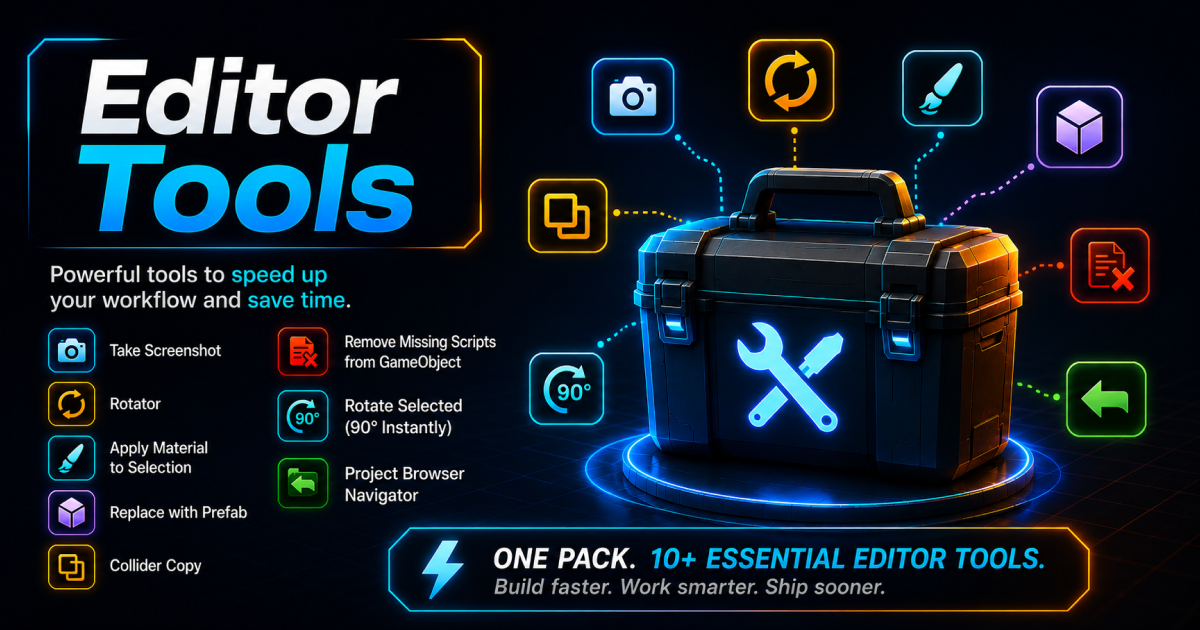 Editor Tools - Developer Essentials